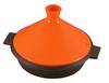 Perlmutt Metall H&B Silikon Mikrowellen Schnell-Tajine Topf 18cm Orange C-9097