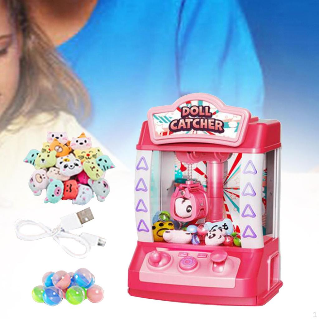 Arcade Candy Capsule Claw Game Prizes Toy, Electronic Small Toys, Machine for