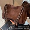 Bag Women's Tote Bag Large Capacity Autumn and Winter Crossbody 2025 New Versatile Chain Shoulder Bag Class Commuter Bag