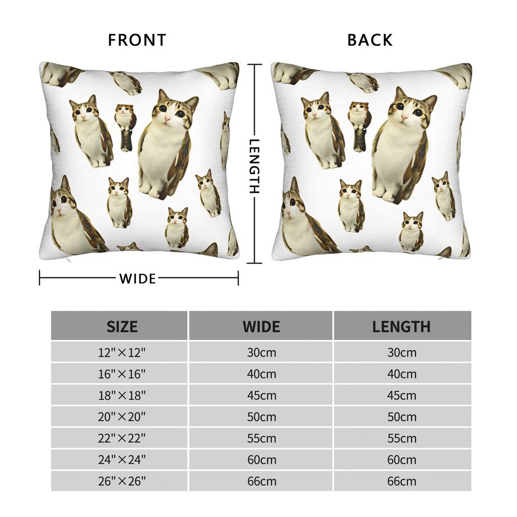 Cat Owl Funny  Pillow Case  Design Pillow Cover For Sofa Car Home Decor Fashion Pillowcases
