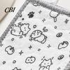 Dual-Purpose Pot And Pan Scrubber 5Pcs Cleaning Rags, Double-Sided Cartoon Cotton Gauze Steel Wire Grease-Resistant Towel for Kitchen Oil Stains,