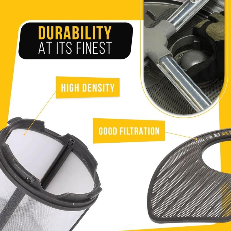 Reliable Dishwasher Cleaning System Includes Primary Screen And Close Weave For Clean Dishes