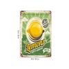 Lemon Decor Tin Sign, Lemon Farm Always Fresh and Delicious Metal Tin Sign for Wall Decor -12"X 8"