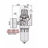 Zmart AFC-2000 Air Filter Regulator Oil Water Separator