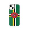 Coque Pour iPhone - PIXELFORMA - iPhone 13 - Drapeau De La Dominique - Design Fin Et Léger - Silicone Souple