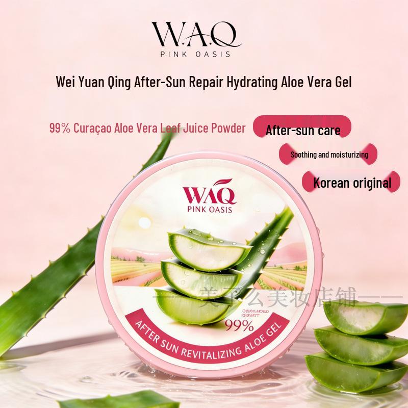 Wei Ai Qing Korean Aloe Vera After-Sun Repair Gel, 300g - Refreshing Soothing Moisturizer for All Genders Regular Size