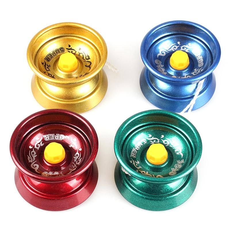 Fascinating Alloy Yo-Yos High Performance Professional YoYo High-speed Ball Bearings Various for Play Ways Random Colors