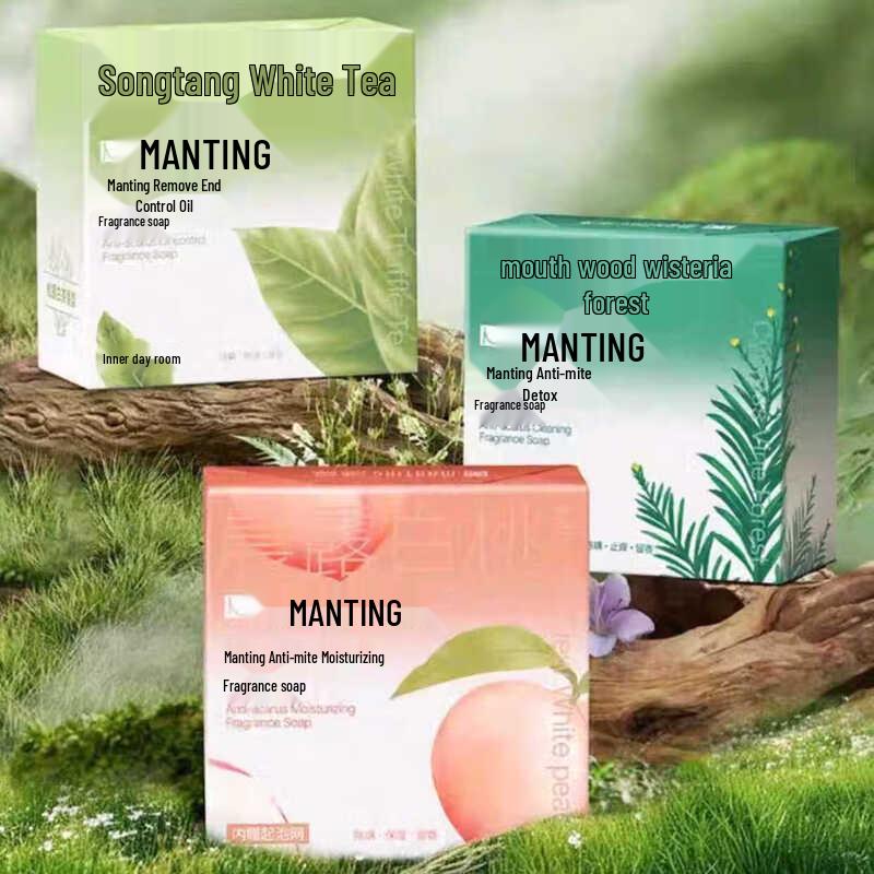 MANTING Anti-Mite Scented Cleansing Soap