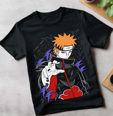 Naruto Rasengan T-Shirt Itachi Uchiha Jiraiya Anime Manga Style Shirt All Size
