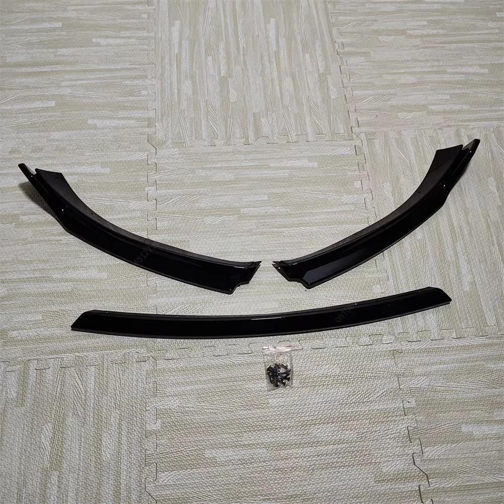Maxton Style Car Front Bumper Splitter Lip Diffuser Body Kit ABS Spoiler Guard For VW Golf 6 MK6 Standard TSI TDI MPI 2008-2013