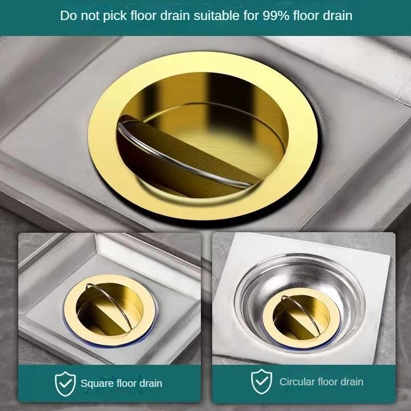 Floor Drain Core Floor Shower Drain Stopper Insectproof Anti-odor Deodorization Toilet Kitchen Bathroom Toilet Sewer All Copper