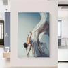 Moderne Ölgemälde-Balletttänzerin-Charakter-Poster und gedruckte Wohnzimmer-Wandkunstbilder als Heimdekoration