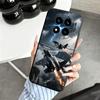 Aircraft Helicopter Formation Soft Phone Case for Xiaomi Redmi Note 12 13 14 15 Pro Plus 11 12S 11S 11T 10 4G Black Cover Back S