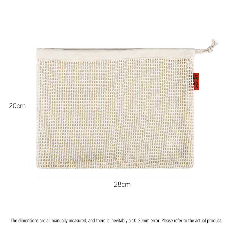 

Weedi 3/6 шт. Многоразовые хлопковые сетчатые мешки для продуктов, Моющиеся продуктовые сумки, Кухонные мешки для хранения фруктов и овощей, Кухонный органайзер