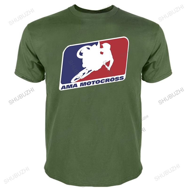 TShirt Unisex ONeck Hot Sale Ama Motocross Superbikes Motorbike Heather Summer Cool T Shirt Male Cotton TeeShirt Bigger Size