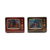 Christmas Musical Snowing TV Ornament Night Light Gift