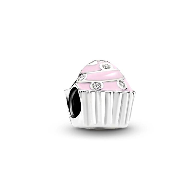  Queen Crown Charm Bead for DIY Jewelry Silver Bracelet Necklace Gift Kids Toy