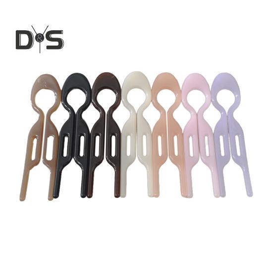 

7 шт. палочки для волос U-образной формы универсальный инструмент для укладки волос заколка для волос на затылке ленивый пучок аксессуар для волос A