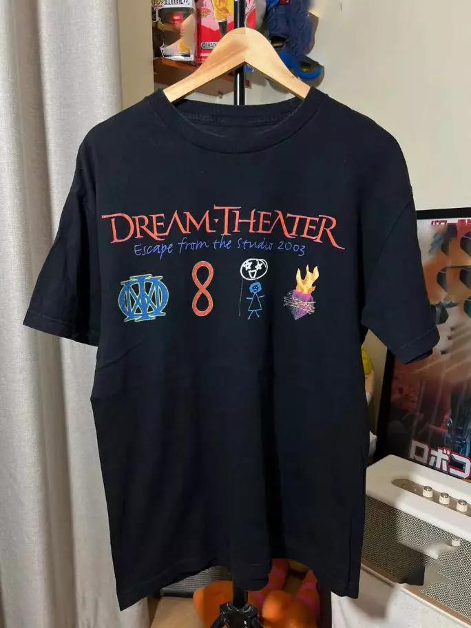 

Dream Theater Band Escape from the Studio 2003 T Shirt Full Size S-4XL 3XL