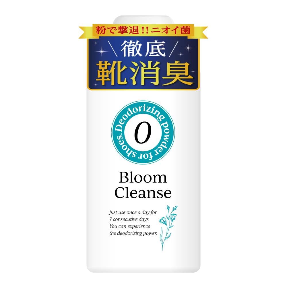 

Порошок-дезодоратор для обуви Bloom с наночастицами, которые остаются и устраняют причины запаха ног. Сделано в Японии из 6 натуральных ингредиентов и очищающей формулой.