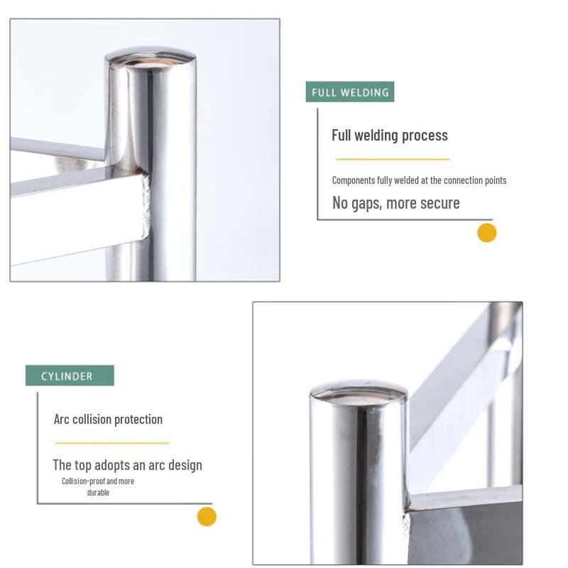 SPSR Stainless Steel Triangular Chopping Board Rack
