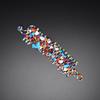 Handmade Bohemian Ethnic Style Beaded Bracelet With Natural Stone Chips Hollow Seed Beads Women Men