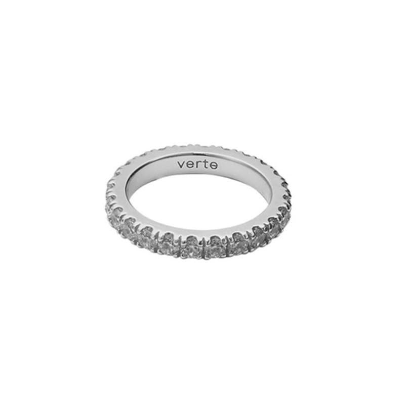 green [925 silver] Five.silver.219 / thick handle dew ring