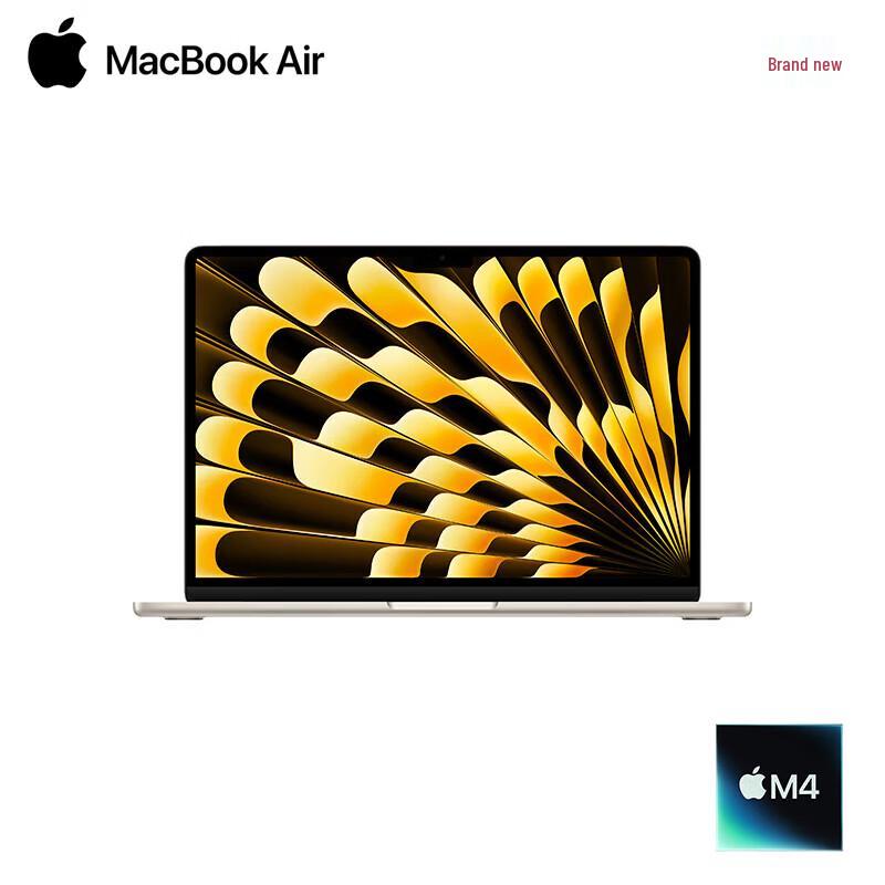 

Apple MacBook Air 13-inch (2025) AI Business Laptop (CN version) M4 (10C CPU, 8C GPU), 16GB RAM, 256GB SSD