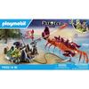 Playmobil 71532 pirate et crabe géant, les pirates, 26 pièces, dès 4 ans
