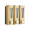Large Capacity Wall-Mount Soap Dispenser 3 Head Multi Chamber Multi-Head Soap Dispenser Drip Type Refillable