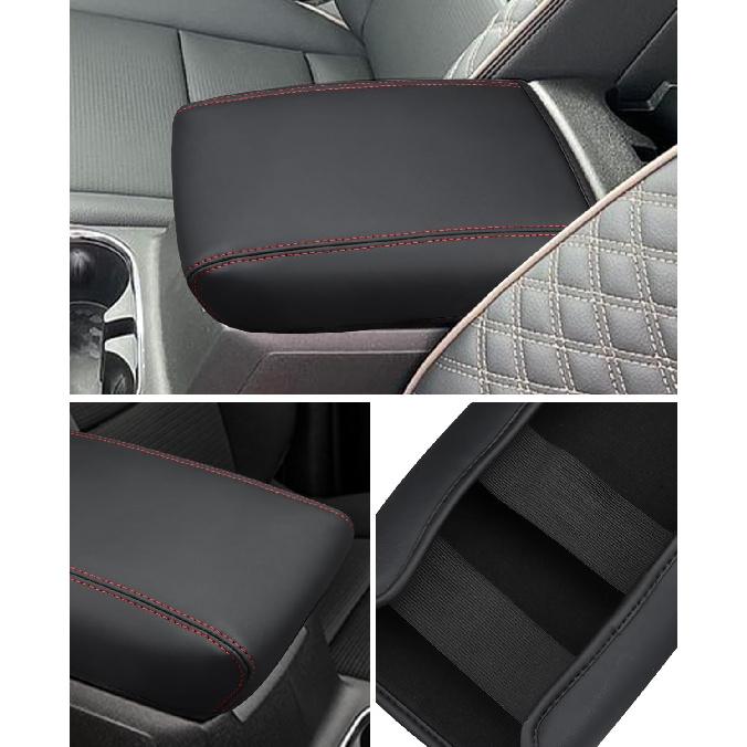 INTGET Center Console Cover for 2026 Chevy Colorado/GMC Canyon Accessories 2023 2024 2025 Trail Boss/Truck/ZR2/AT4 Car Interior Leather Middle