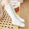 Girls Princess Lace Ruffle Knee High Socks Soft Cotton Long Tube Socks For Children Age 3-13 Years