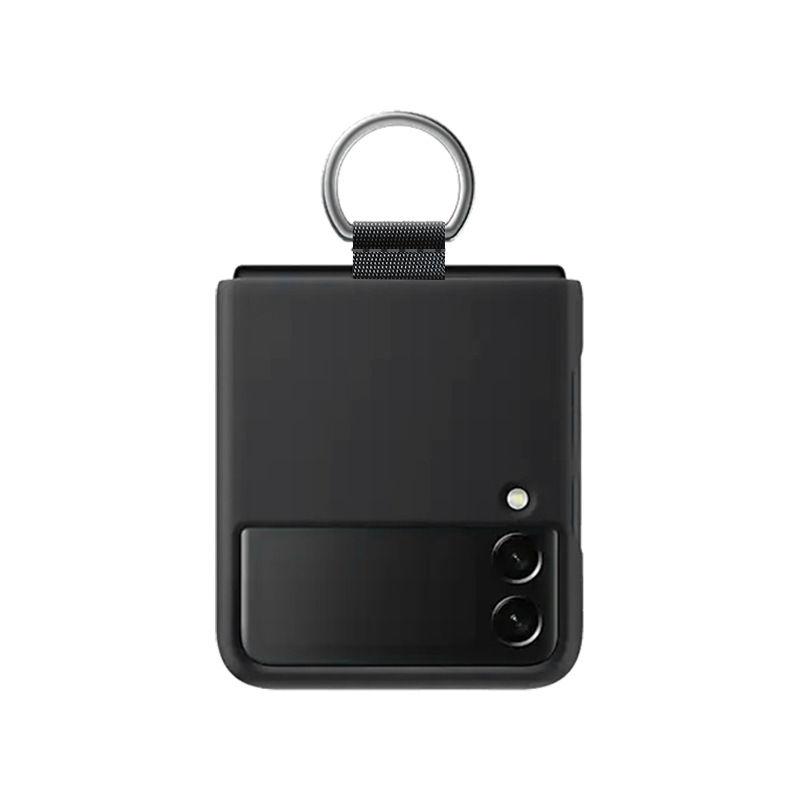Fashion Skin -Friendly Phone Case For Samsung Galaxy Z Flip 4 Anti -Drop Ultra Thin With Ring Lens And Screen Protection Case