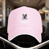 English Bulldog Papa Baseball Cap Cotton Adjustable Casual Dad Hat for Unisex Outdoor Sun