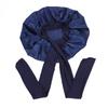 Women's Satin Sleep Cap with Elastic Ribbon - Large Hair Protection Cap for Home Use