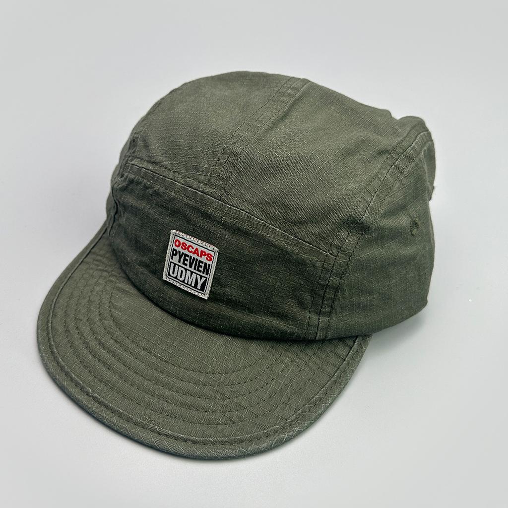American Alphabet Patch Solid Color Short Brim Baseball Hat Men'S And Women'S Retro Soft Top Shade Cap