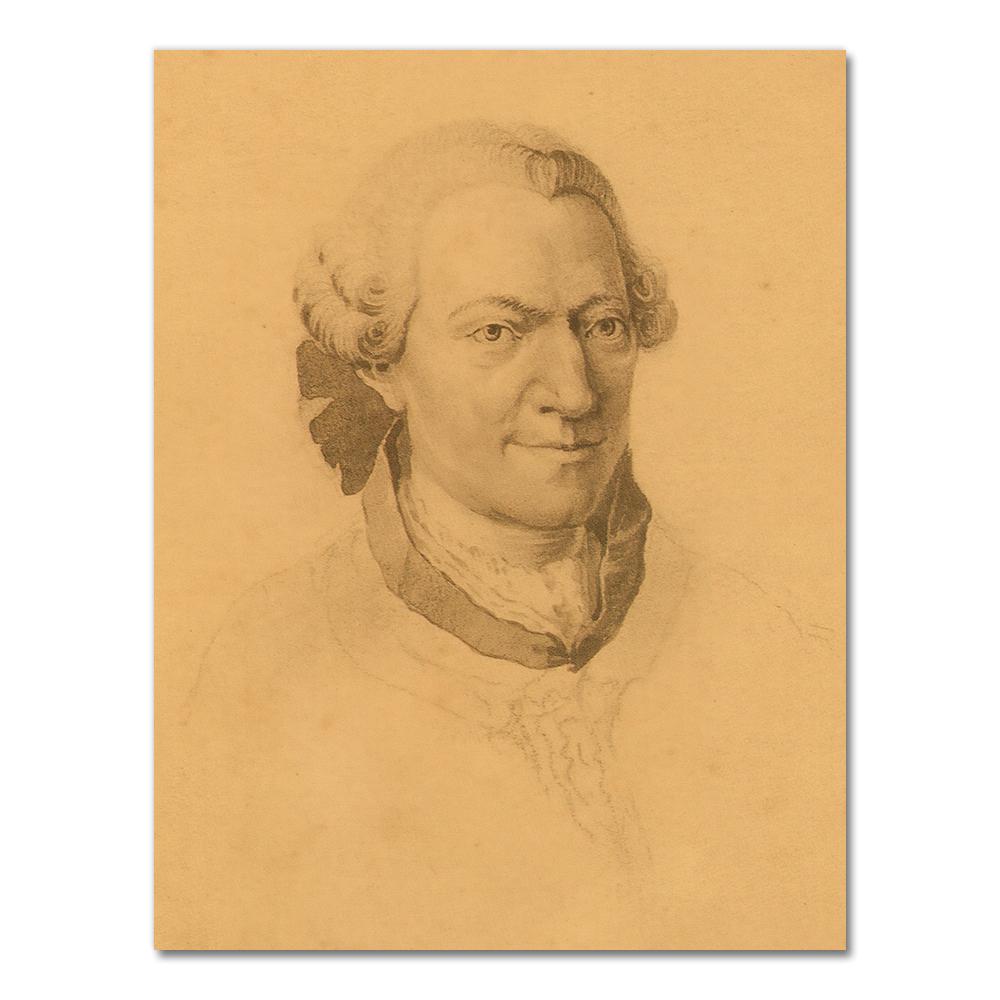 Johann Sebastian Bach German Musician Canvas Painting Vintage Wall Pictures Kraft Poster Coated Wall Stickers Home Decor Gift
