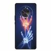 Phone Case For Honor X70 5G 2025 Case X 70 Coque Flowers Black Silicone Soft Back Cover For Honor X70 Cases HonorX70 Funda 6.79"