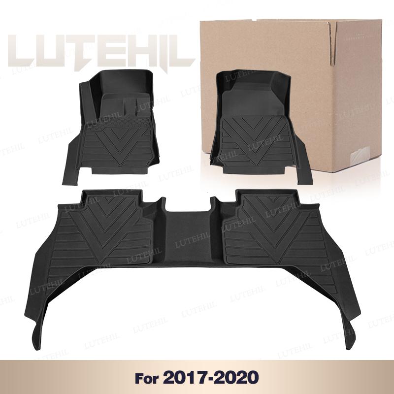 For Isuzu D-MAX 2017-2025 2025 2025 2025 2020 2019 2018 Custom All-Weather TPE Floor Mat Carpet Cover Auto Interior Accessories