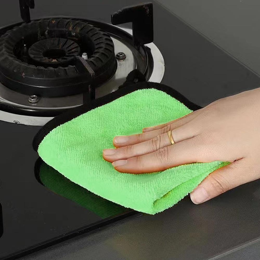 Microfiber Car Cleaning Towels Super Absorbent Thicken Soft Drying Cloth Household Auto Body Washing Towels Double Drying Cloth