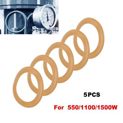 5pcs Piston Rings Rubber Air Pump Accessories For 550W 1100W 1500W Oil-Free Silent Air Compressor Cylinder Insulation Rings