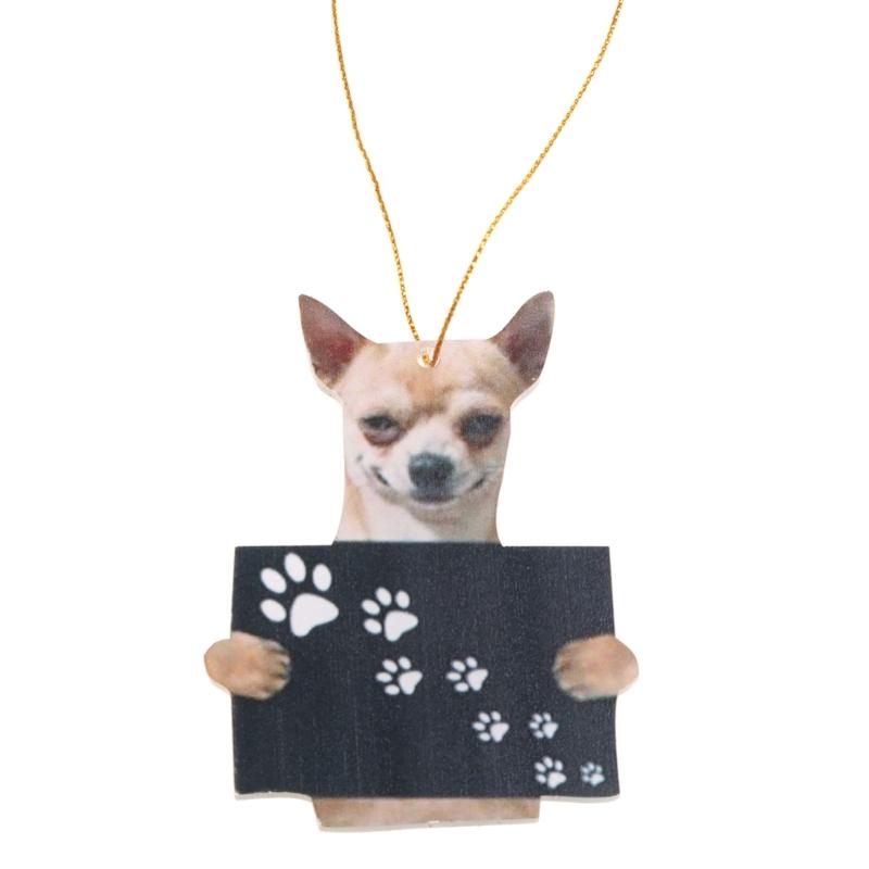 

Auto Interior Pendant Mini Puppy Cat Hanging Decoration Car Rearview Mirror Ornament Toy Gifts Pets Acrylic Drop Decor