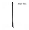 Dual-Head Silicone Spatula & Foundation Scraper - Light Bottle Tool