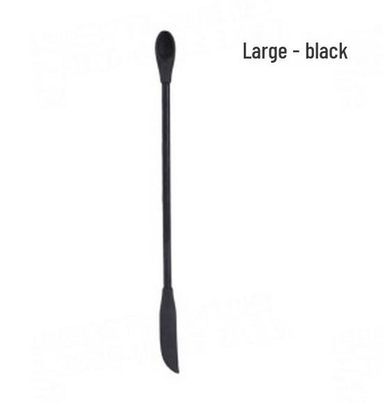 Dual-Head Silicone Spatula & Foundation Scraper - Light Bottle Tool