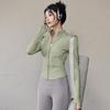 Women's Slim-Fit Quick-Dry Yoga Jacket - 20 Colors, Long Sleeve, Sunscreen, Outdoor Running Fitness Wear
