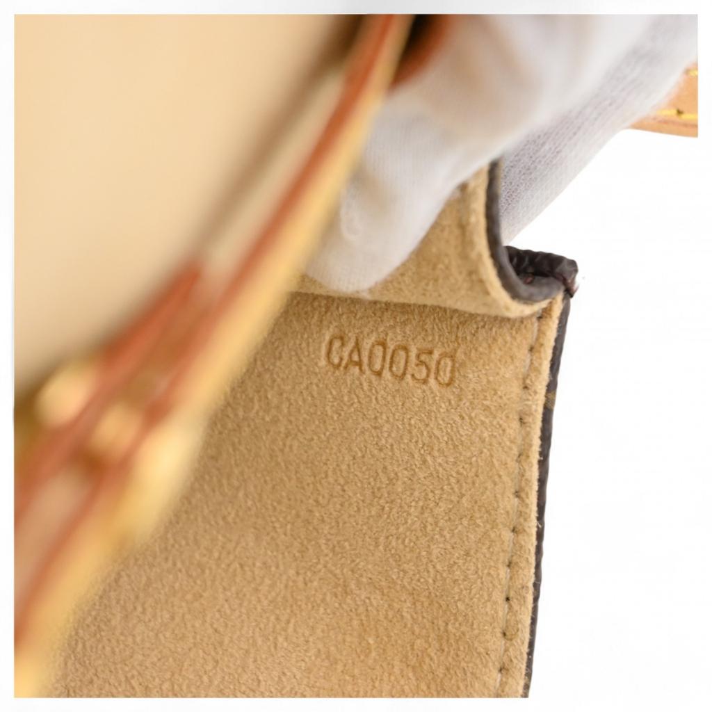 Auth LOUIS VUITTON Monogram Pochette Twin PM Shoulder Bag Brown PVC Canvas Women’s lv6934ce