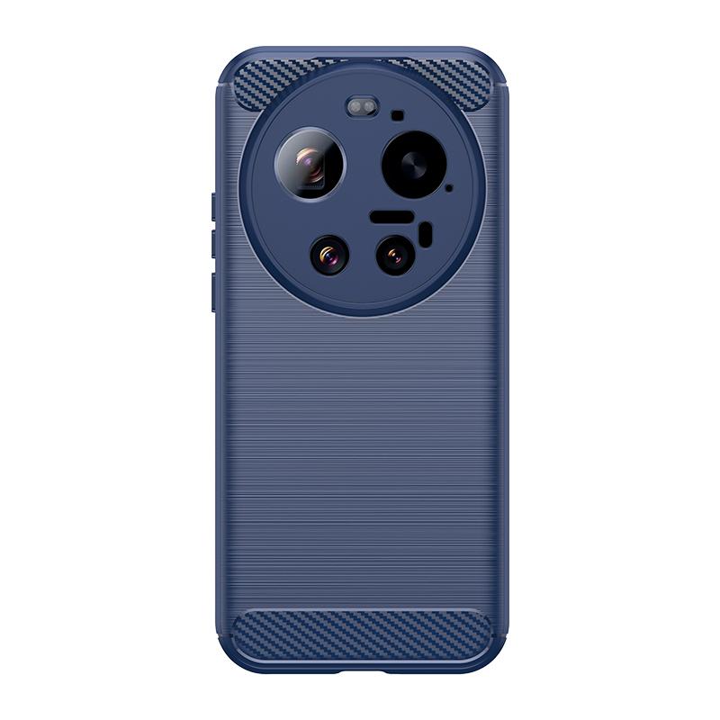 For Xiaomi 17T 15T 14T 13T Pro 17Promax Carbon Fiber Brushed Texture Anti-Fingerprint PhoneCase For Xiaomi 17 15 14 13 Ultra Pro