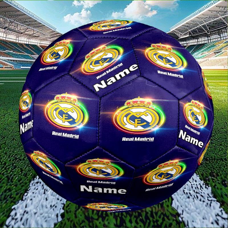 Custom Name Personalized Manchester City FC-A Print Size 5 Soccer Ball Training & Match Football, for Team, Kicking, Gift for Football Enthusiasts
