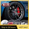 2026 Het Bilklistermärke 4 st 56 mm Bilfälgens Navkapslar Dammskydd Logotyp Klistermärke För Kia K5 Rio Picanto Sportage Niro Morning Ce