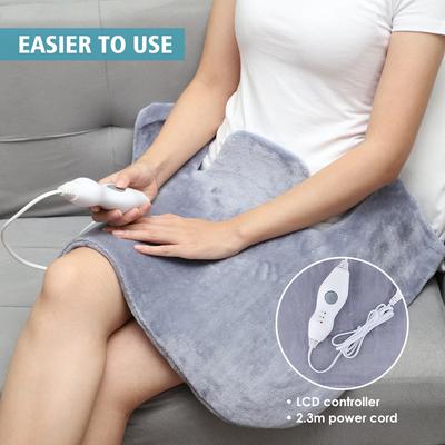 57*43cm Elektryczna Podkładka Grzewcza Ramię Szyja Regulowana Temperatura Kamizelka Szal Łagodzenie Bólu Terapia Brzuch Ogrzewacz Zimowy